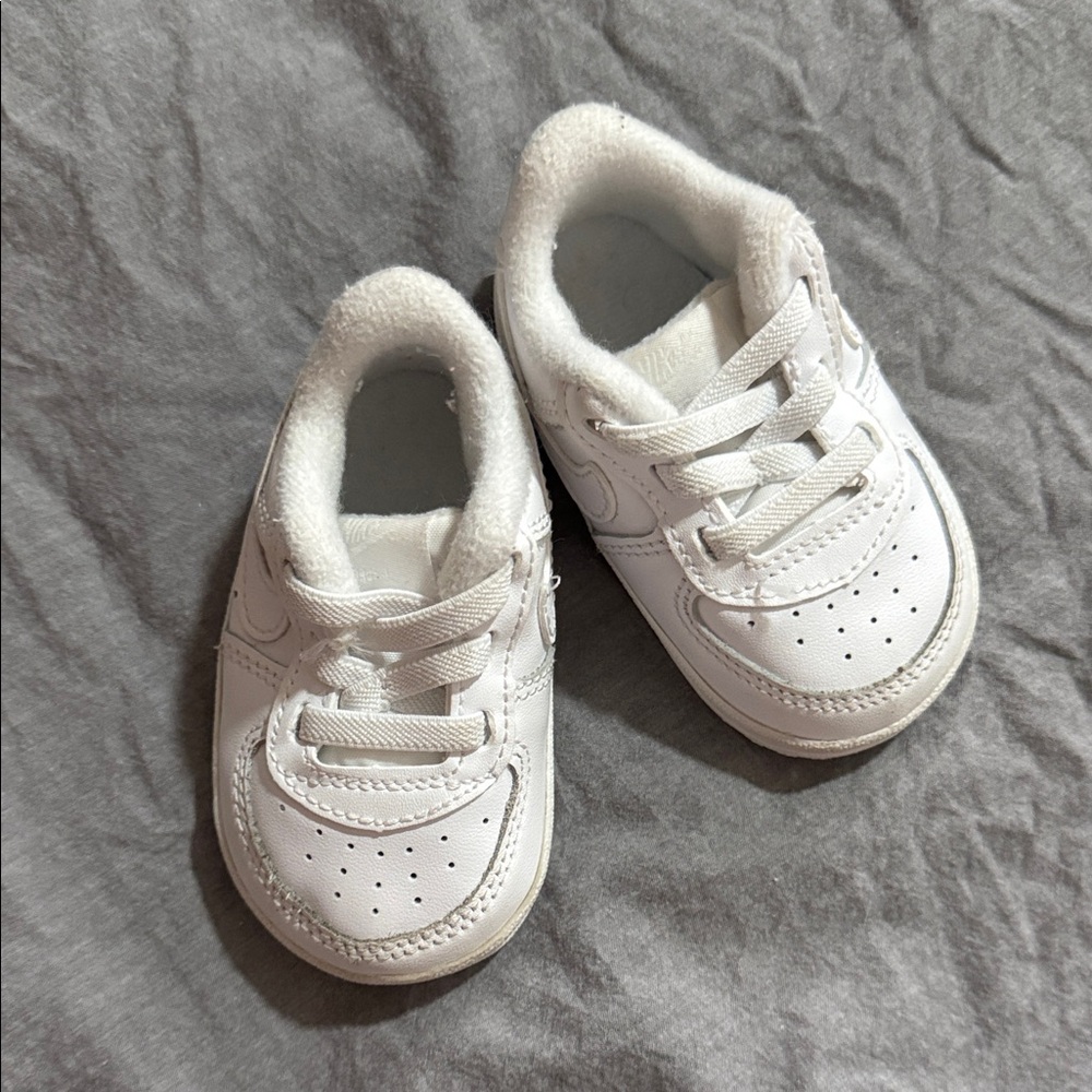 Nike White Baby Walker Shoes